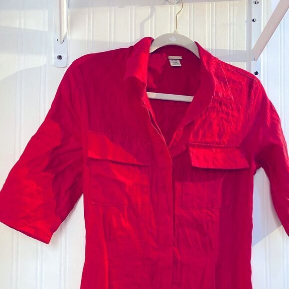 Magaschoni dress made of 100% linen Size XS - Picture 2 of 5